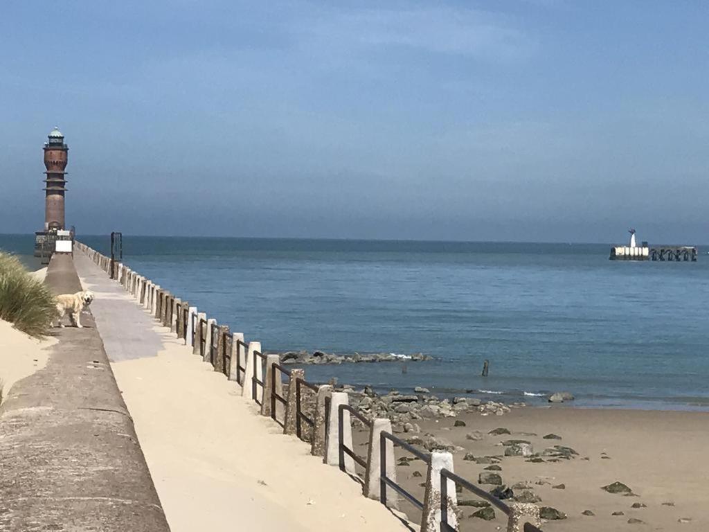 Chez Lilas 150M Plage 됭케르크 외부 사진